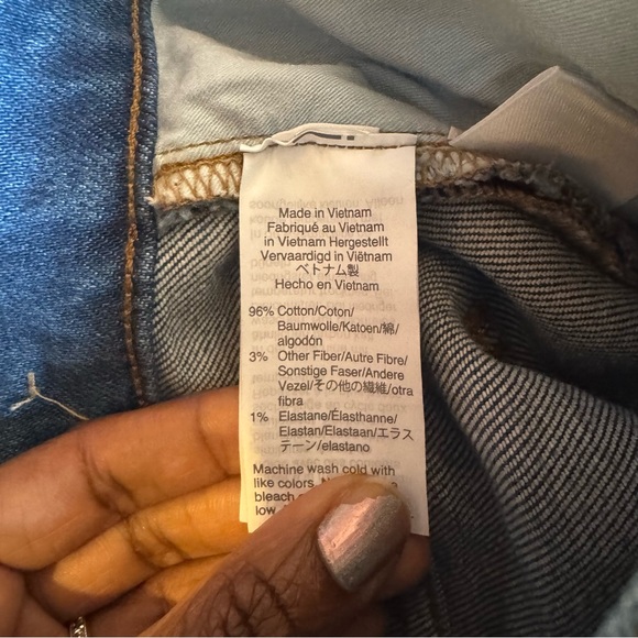 Madewell cali Demi boot blue jeans size 25 flare bootcut - Picture 8 of 14